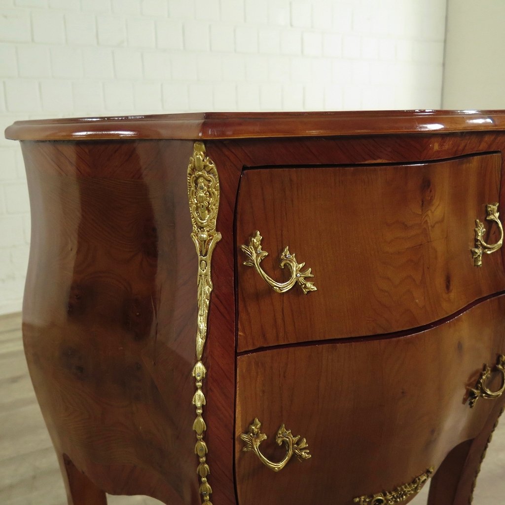 Kommode Barockstil Nussbaum 0,62 m