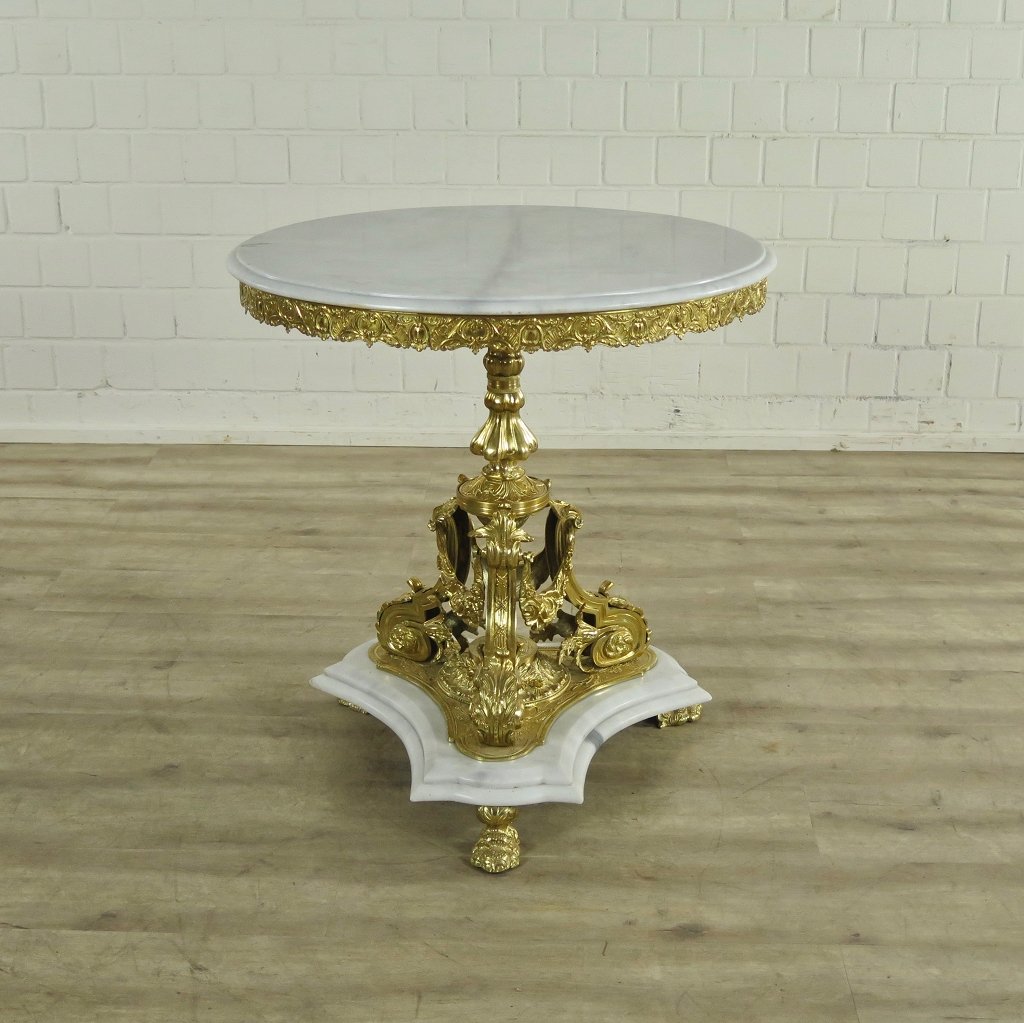 Tisch Beistelltisch Barockstil Ø 0,80 m