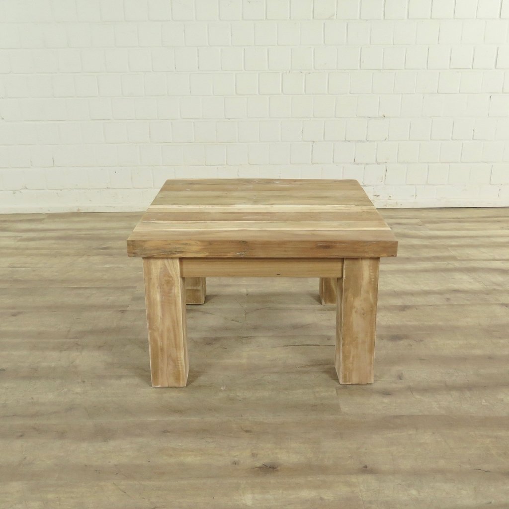 Beistelltisch Tisch Teakholz 0,70 m