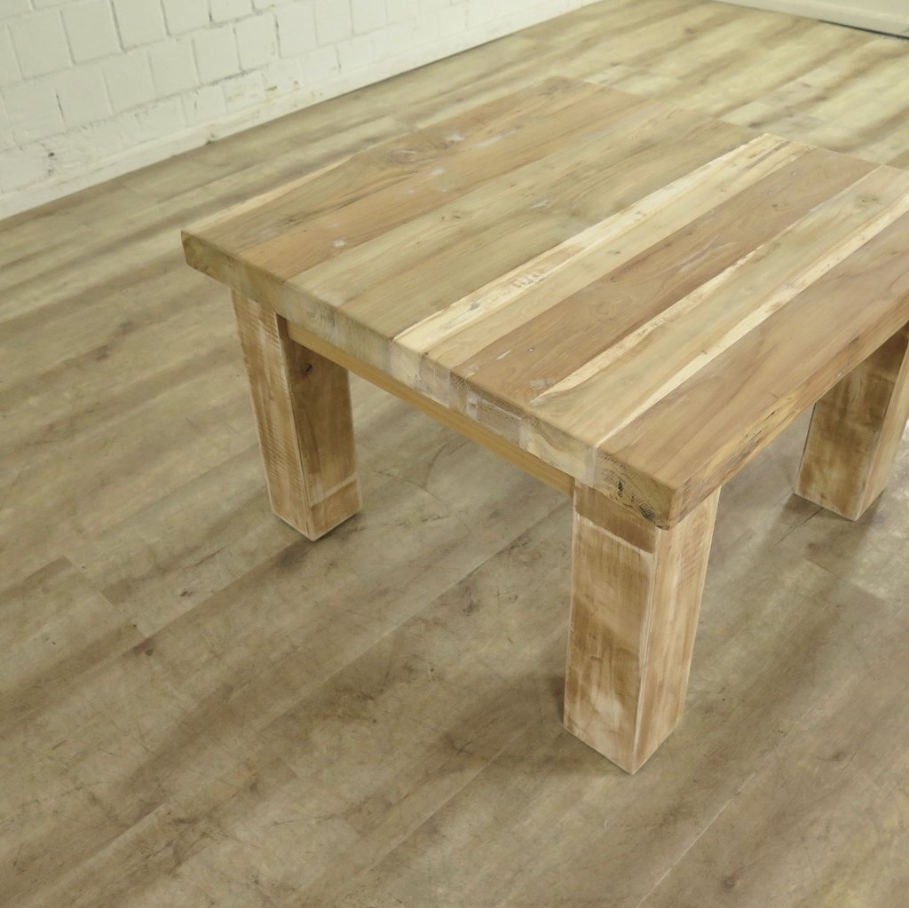 Beistelltisch Tisch Teakholz 0,70 m