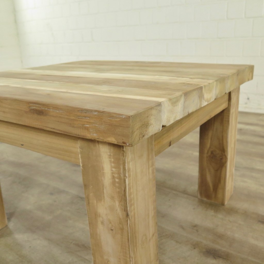 Beistelltisch Tisch Teakholz 0,70 m