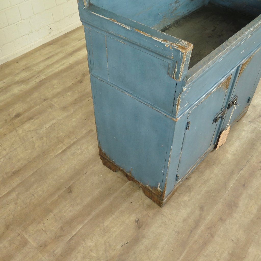 Ralph Lauren Blumenbank Schrank Blau 1,01 m