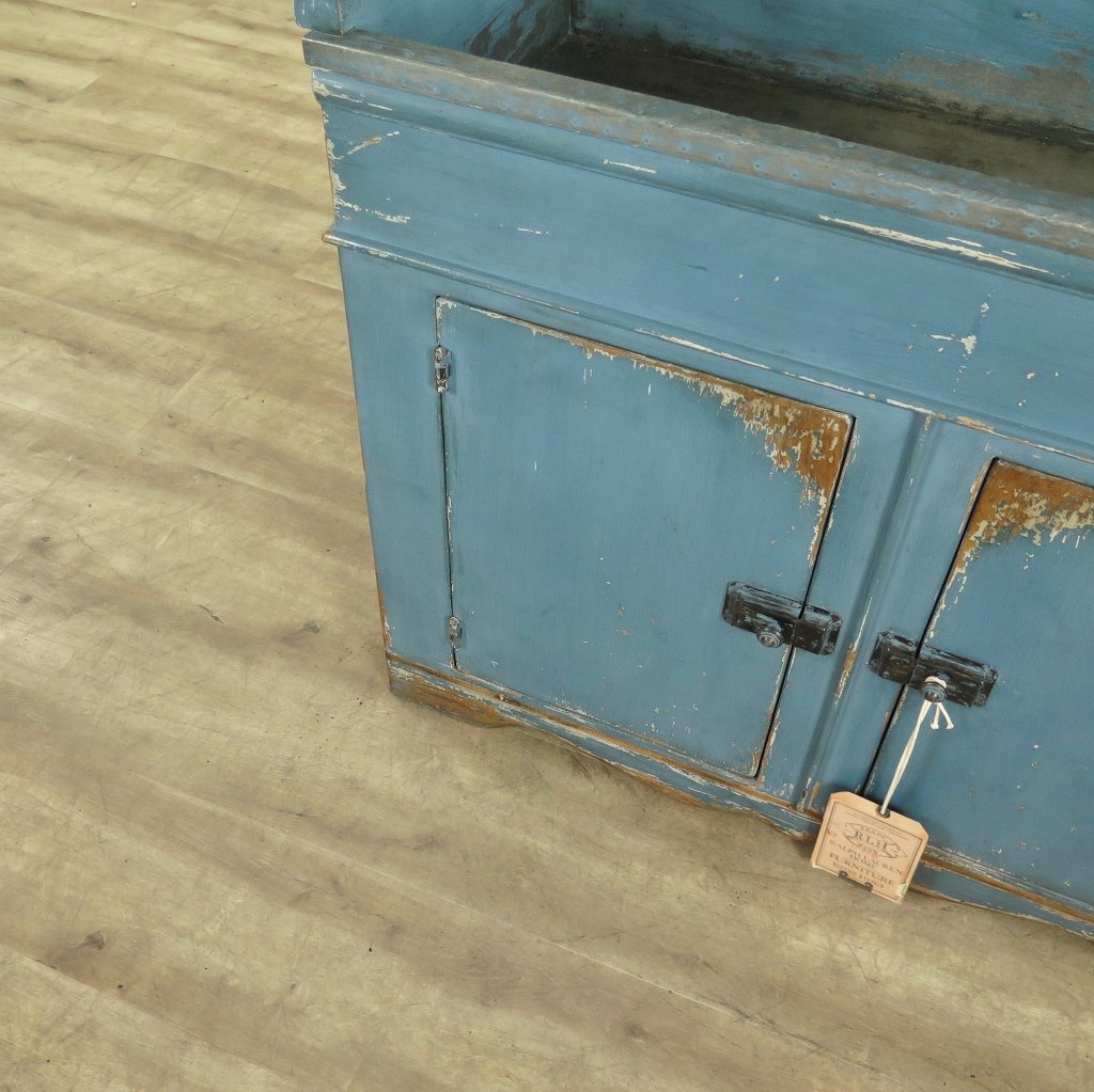 Ralph Lauren Blumenbank Schrank Blau 1,01 m