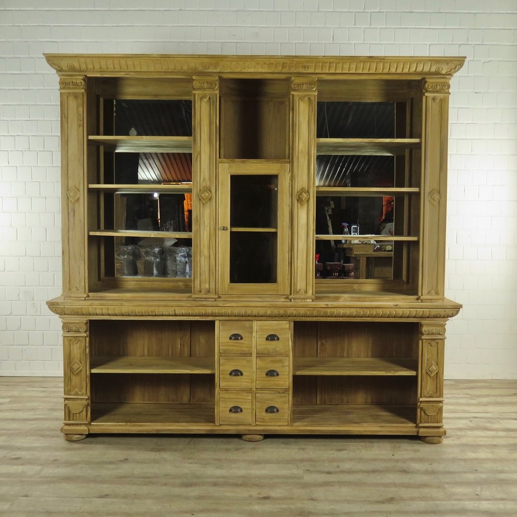 Ladenregal Bella Luxus Teakholz 2,50 m