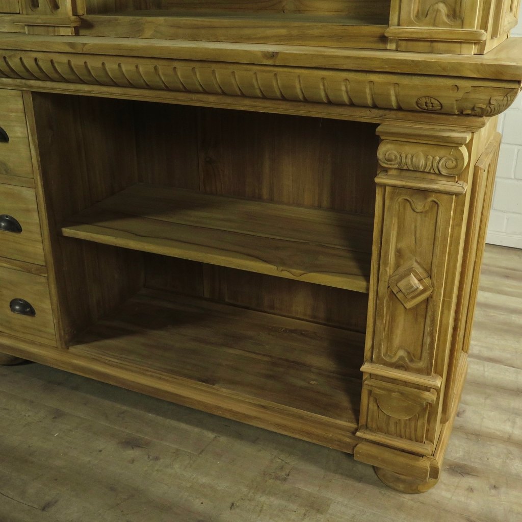 Ladenregal Bella Luxus Teakholz 2,50 m