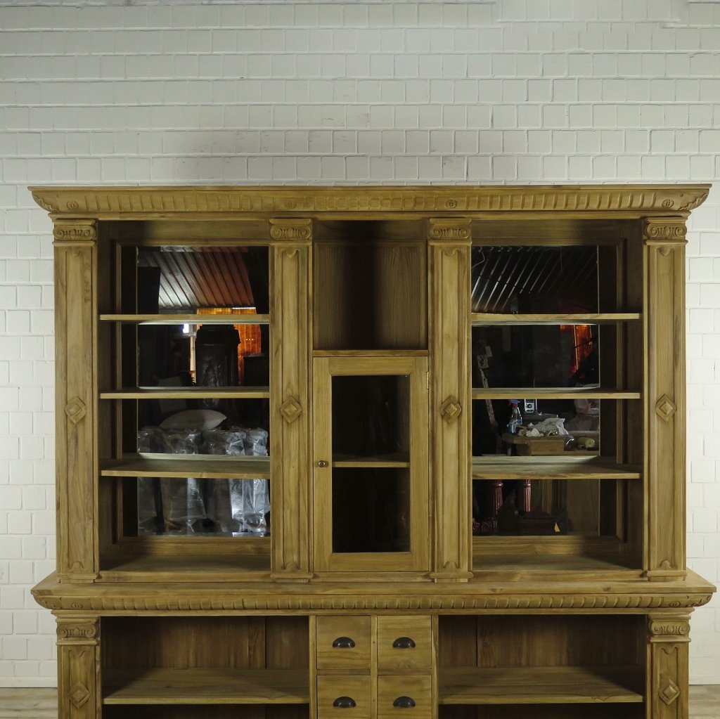 Ladenregal Bella Luxus Teakholz 2,50 m