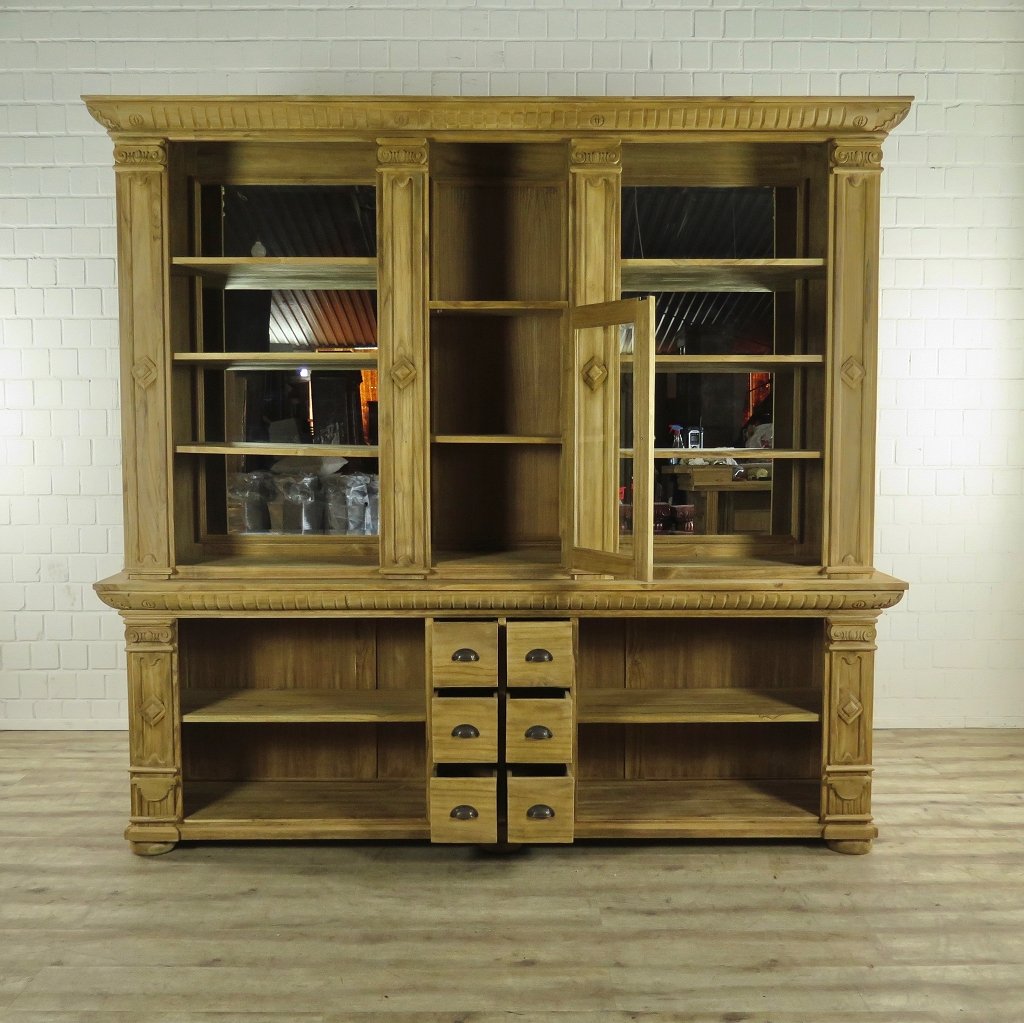 Ladenregal Bella Luxus Teakholz 2,50 m