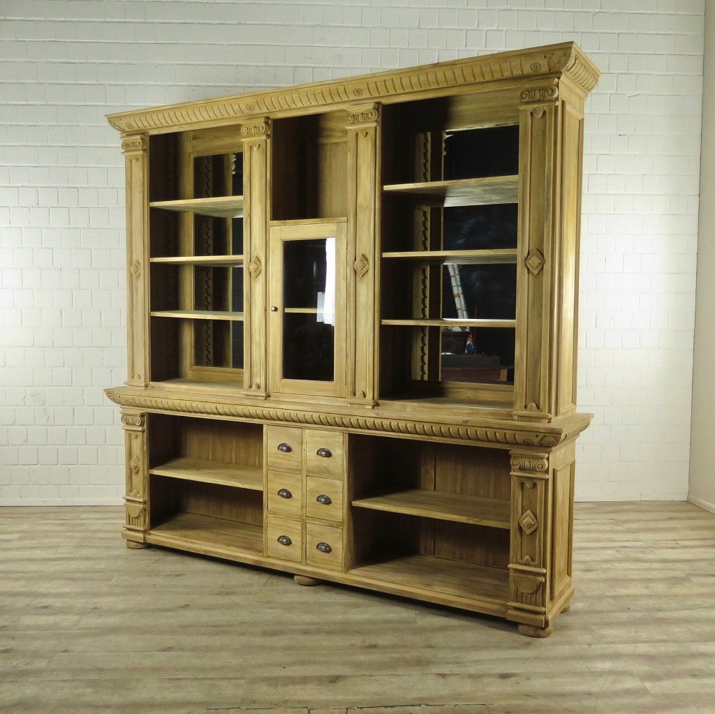 Ladenregal Bella Luxus Teakholz 2,50 m