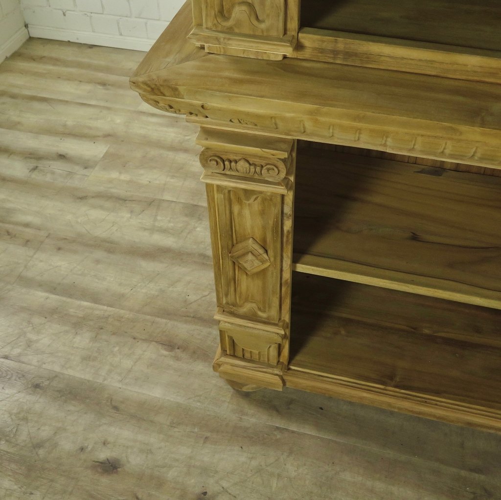 Ladenregal Bella Luxus Teakholz 2,50 m