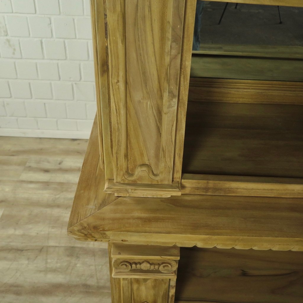 Ladenregal Bella Luxus Teakholz 2,50 m