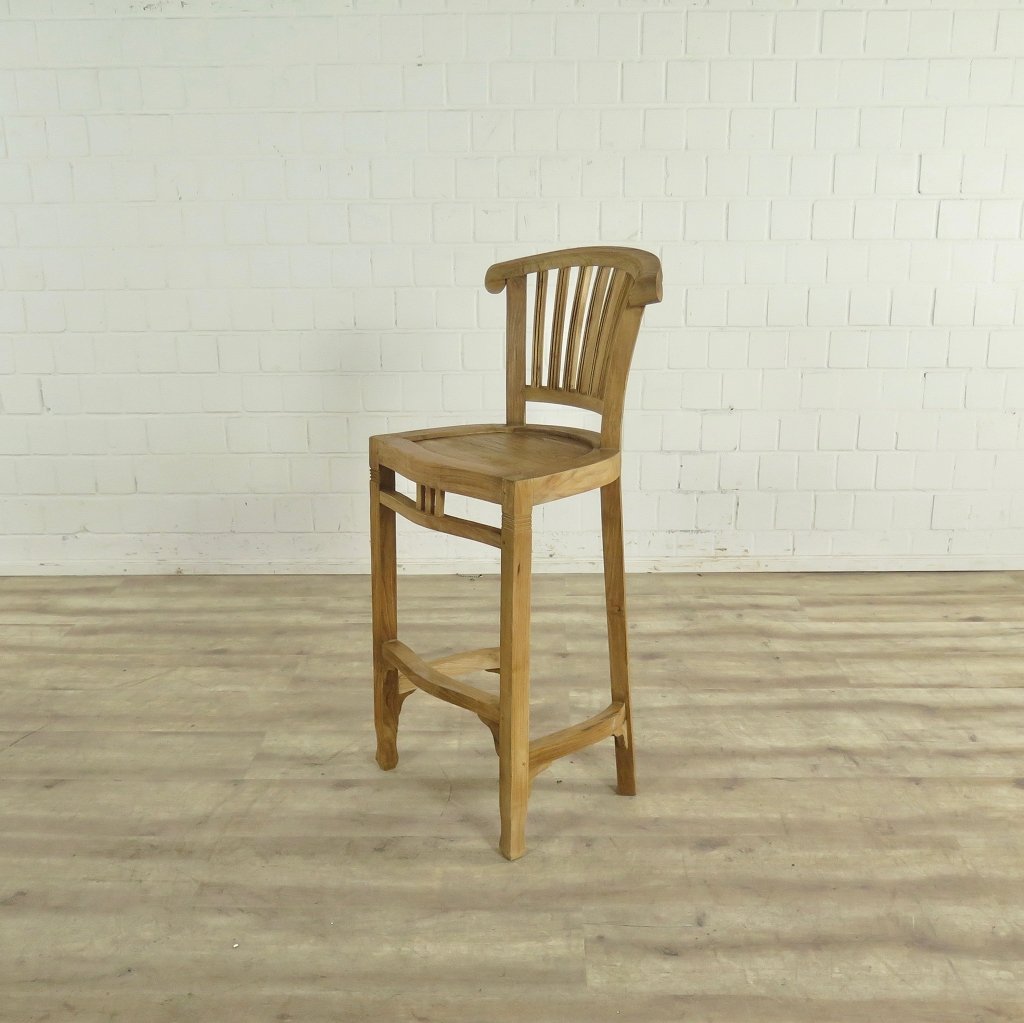 Barhocker Barstuhl Teakholz