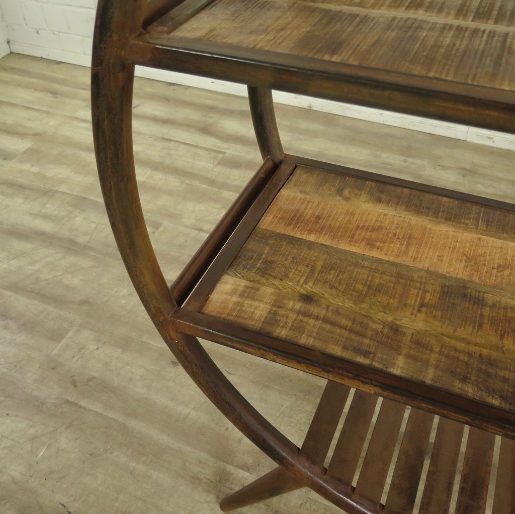Regal Mangoholz Eisen 1,38 m