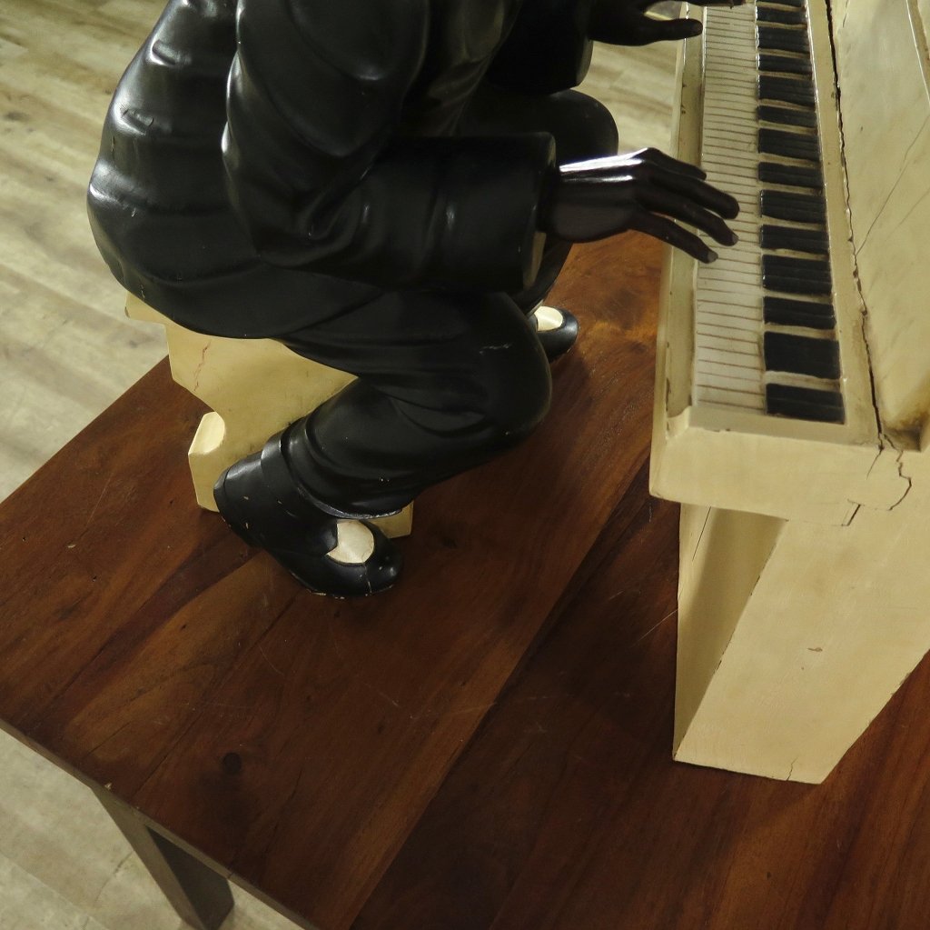 Jazzmusiker Pianospieler Antik