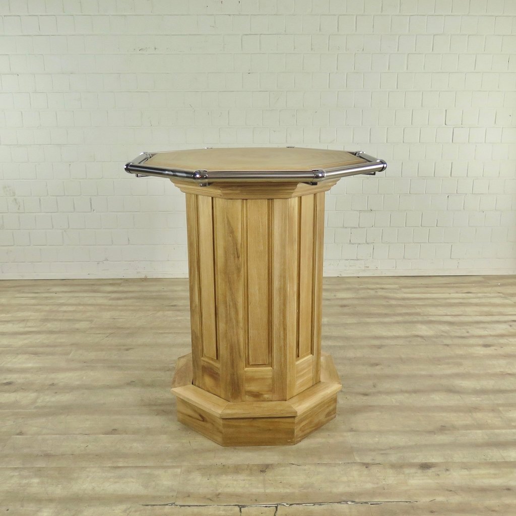 Stehtisch Teakholz Ø 1,08 m
