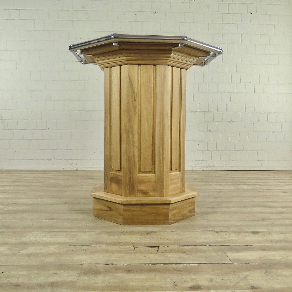 Stehtisch Teakholz Ø 1,08 m