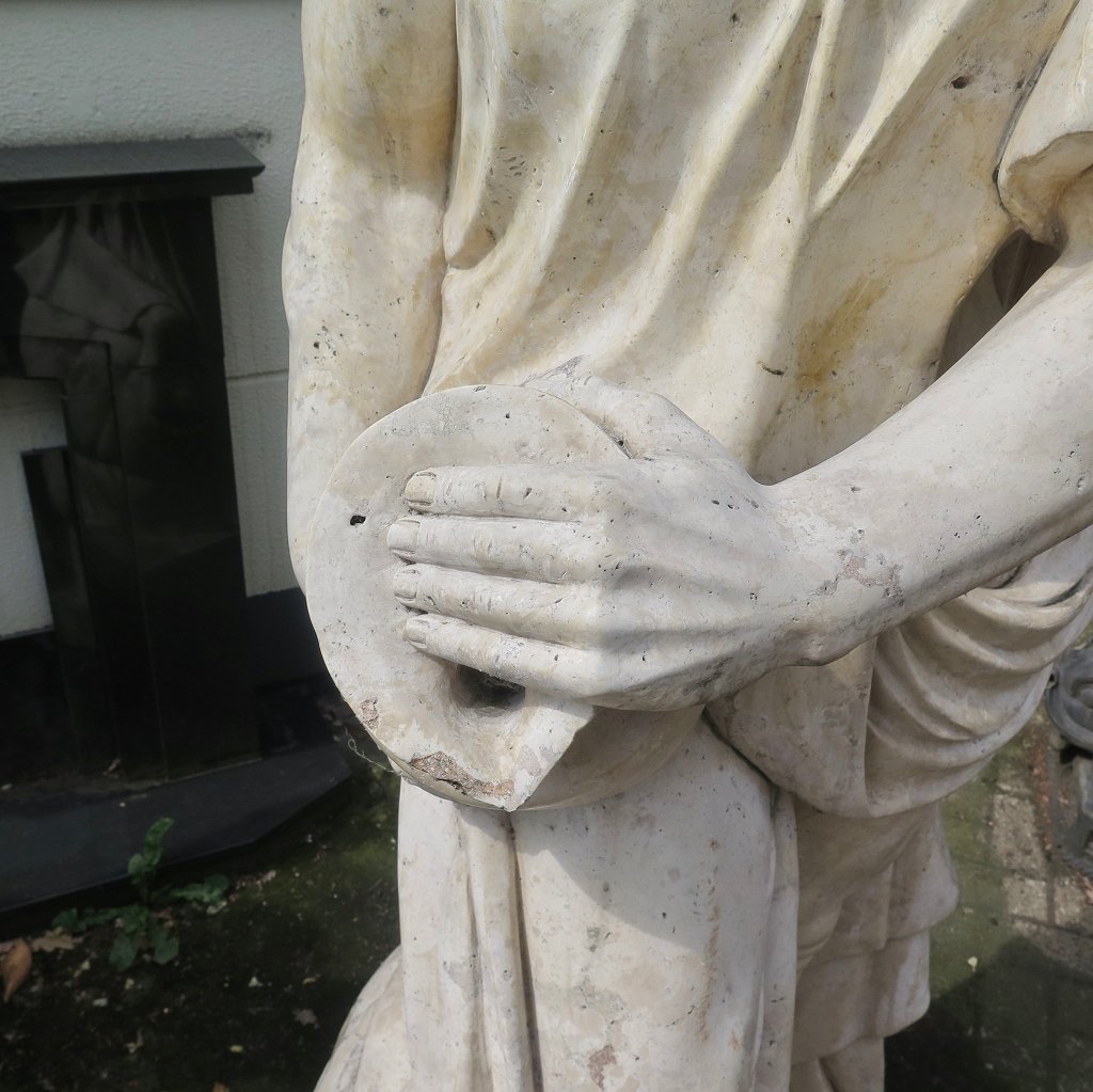 Skulptur Wasserspeier Griechischer Gott 2,00 m