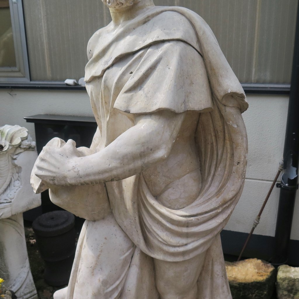 Skulptur Wasserspeier Griechischer Gott 2,00 m