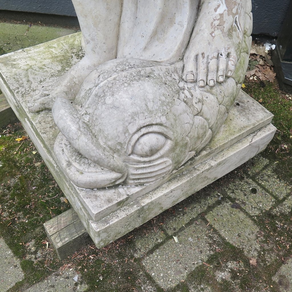 Skulptur Wasserspeier Griechischer Gott 2,00 m
