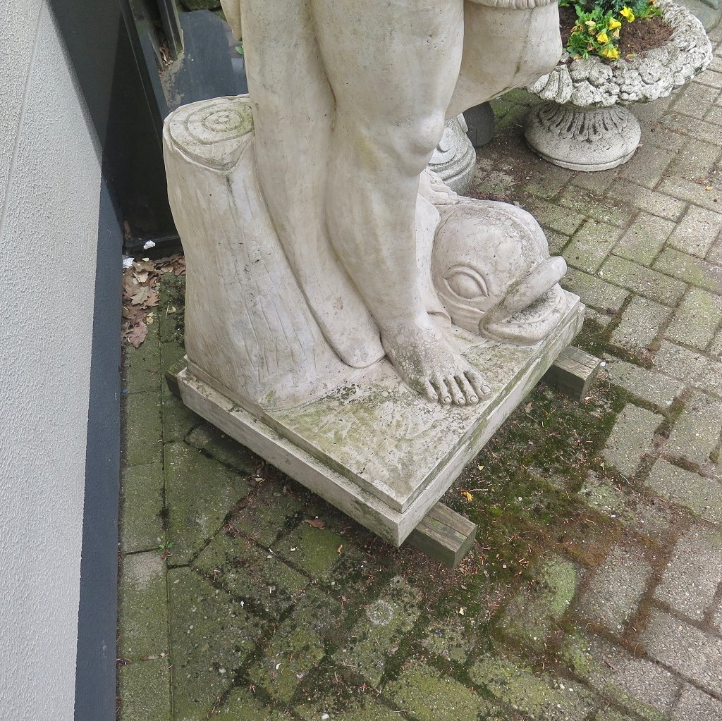 Skulptur Wasserspeier Griechischer Gott 2,00 m