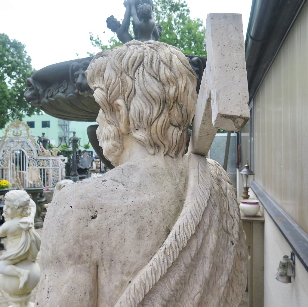 Skulptur Wasserspeier Griechischer Gott 2,00 m