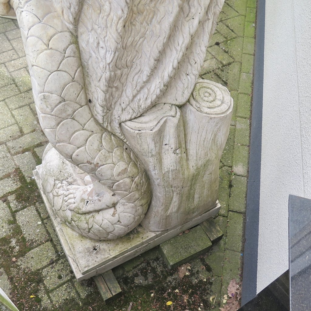 Skulptur Wasserspeier Griechischer Gott 2,00 m