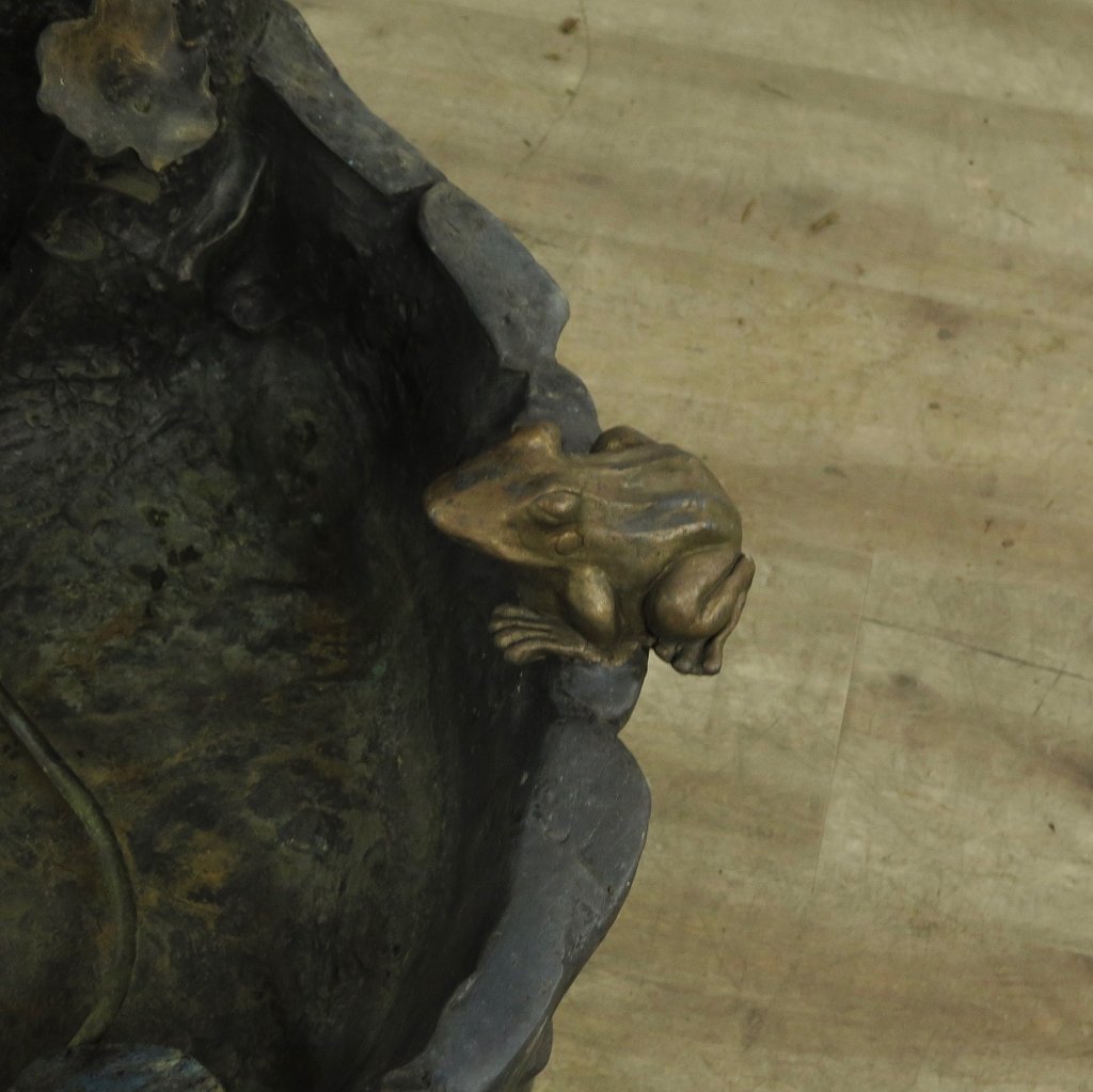 Wasserspeier Brunnen Bronze 1,83 m