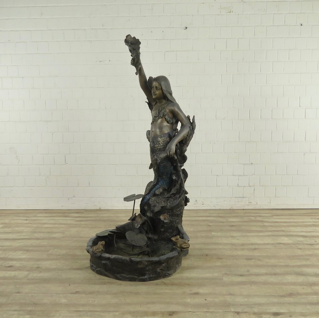 Wasserspeier Brunnen Bronze 1,83 m