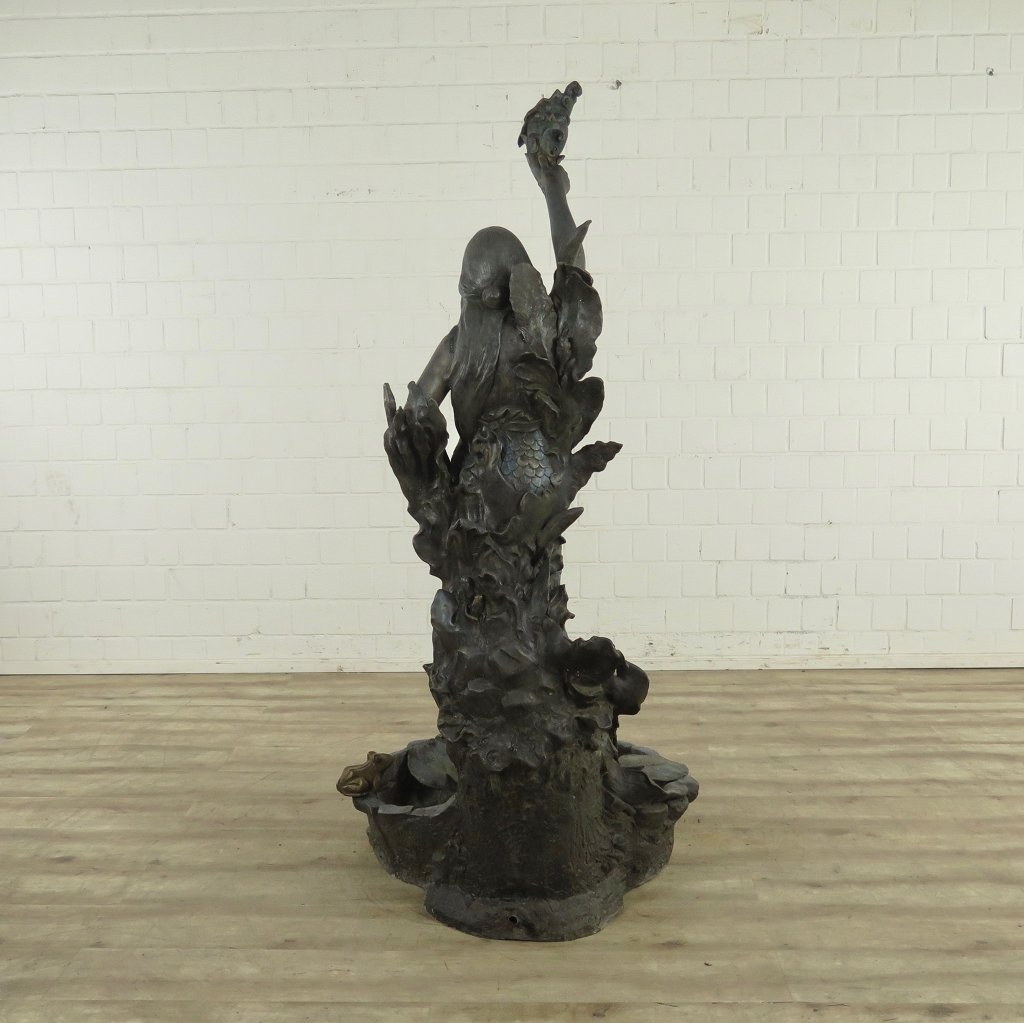 Wasserspeier Brunnen Bronze 1,83 m