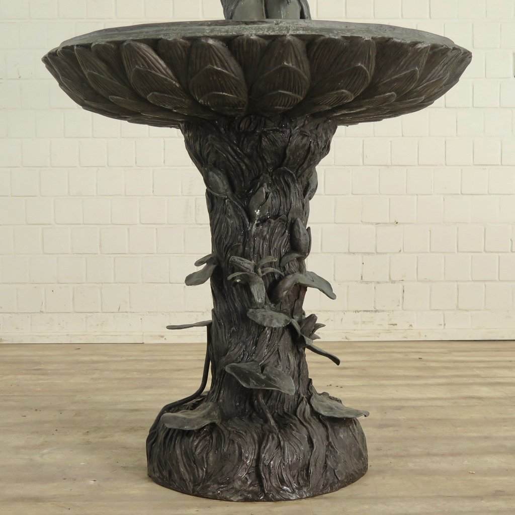 Wasserspeier Frau Bronze 1,60 m