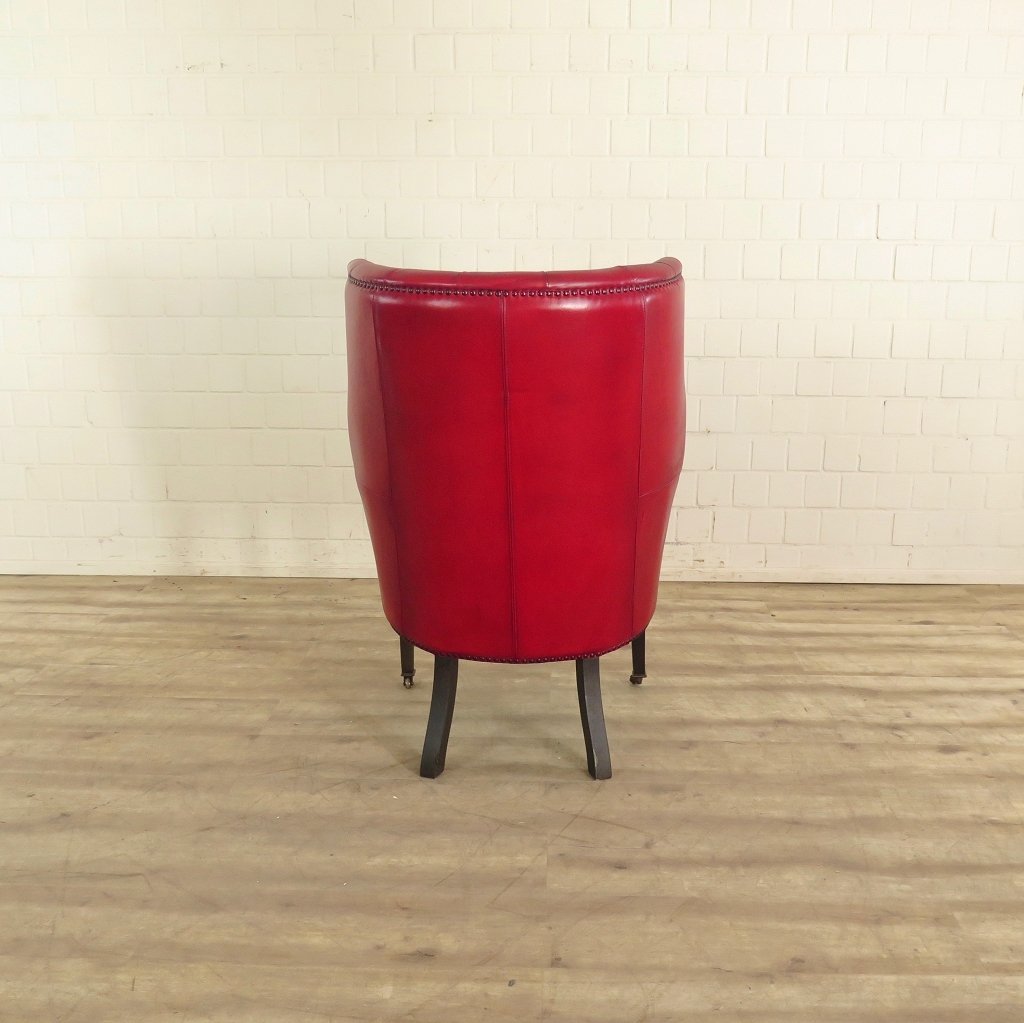Chesterfield Sessel Rot
