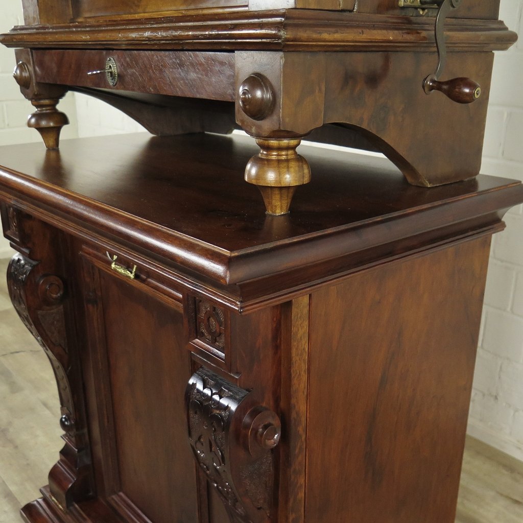 Spieluhr Symphonion Gründerzeit 1880 Nussbaum