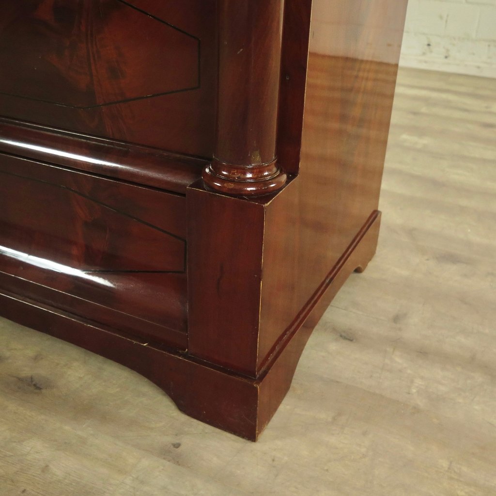Sekretär Biedermeier 1840 Mahagoni