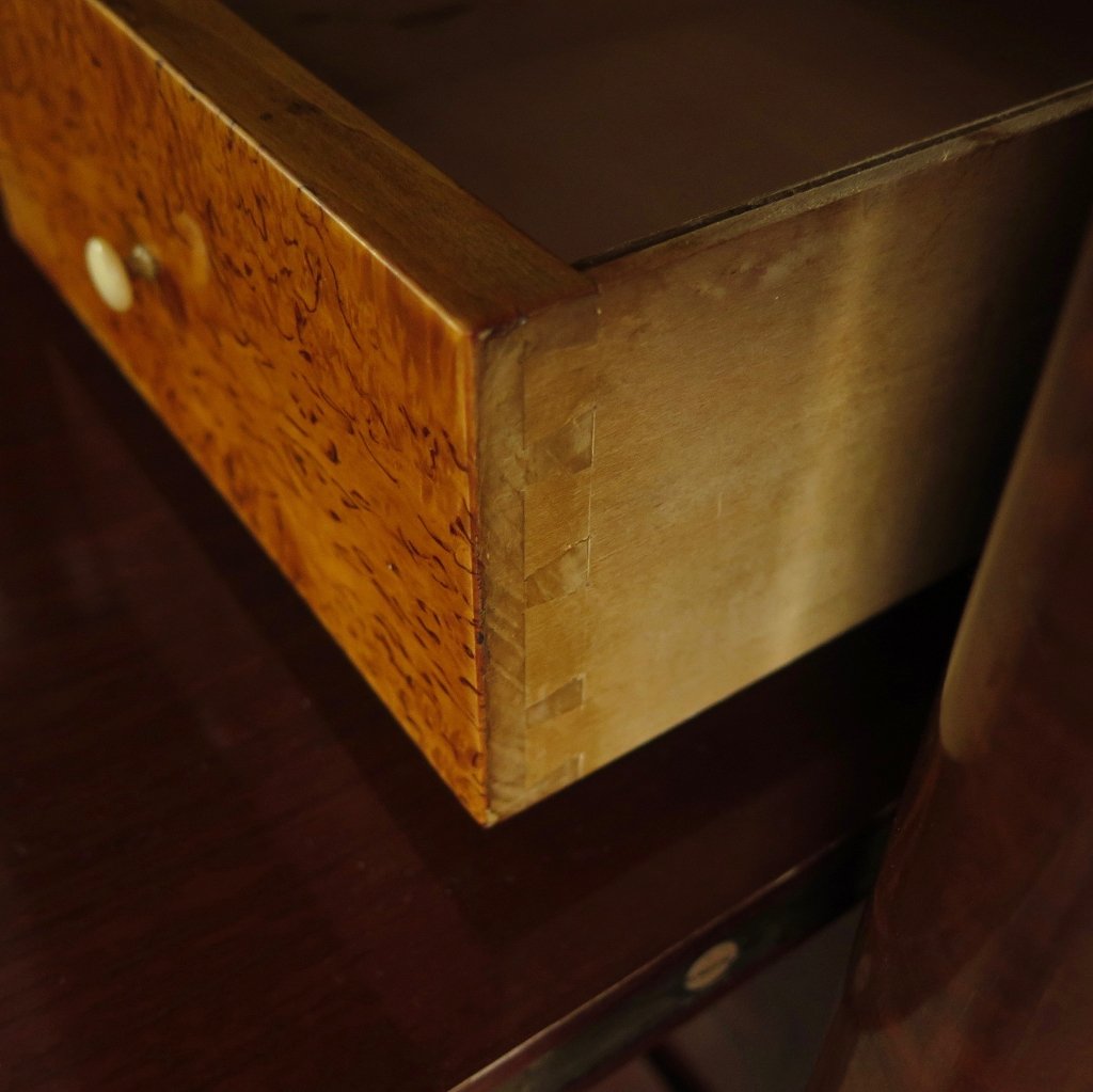 Sekretär Biedermeier 1840 Mahagoni