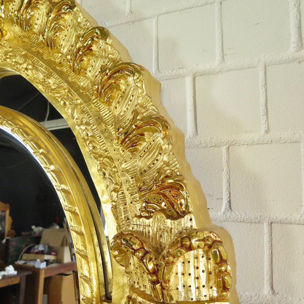 Spiegel Wandspiegel Barock Gold 1,40 m x 2,45 m