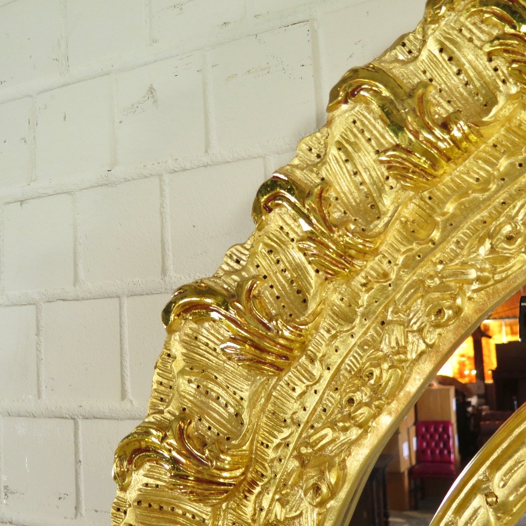 Spiegel Wandspiegel Barock Gold 1,40 m x 2,45 m