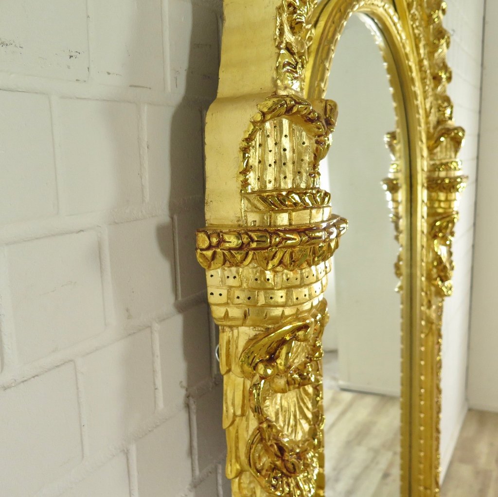 Spiegel Wandspiegel Barock Gold 1,40 m x 2,45 m