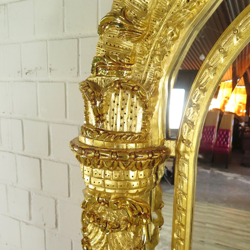 Spiegel Wandspiegel Barock Gold 1,40 m x 2,45 m