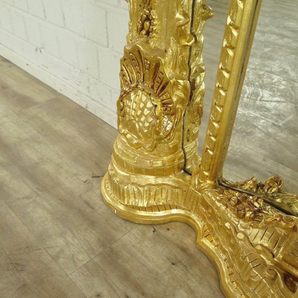 Spiegel Wandspiegel Barock Gold 1,40 m x 2,45 m