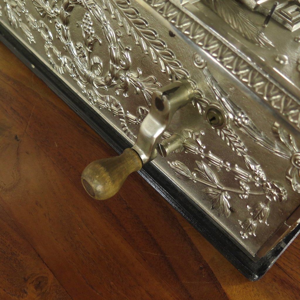 Bierkasse Kellnerkasse Cassa Martin 1890 Nickel