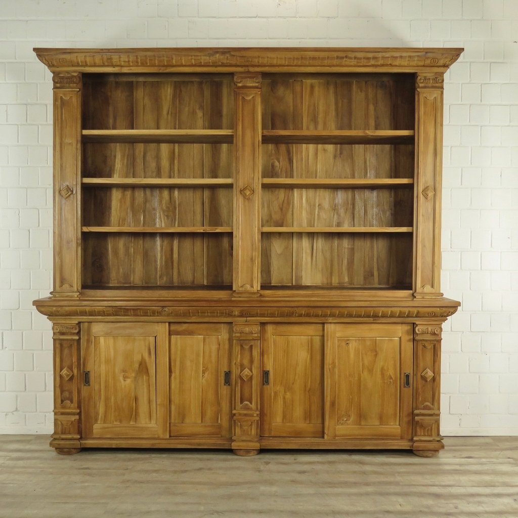Ladenregal Anna Teakholz 2,40 m