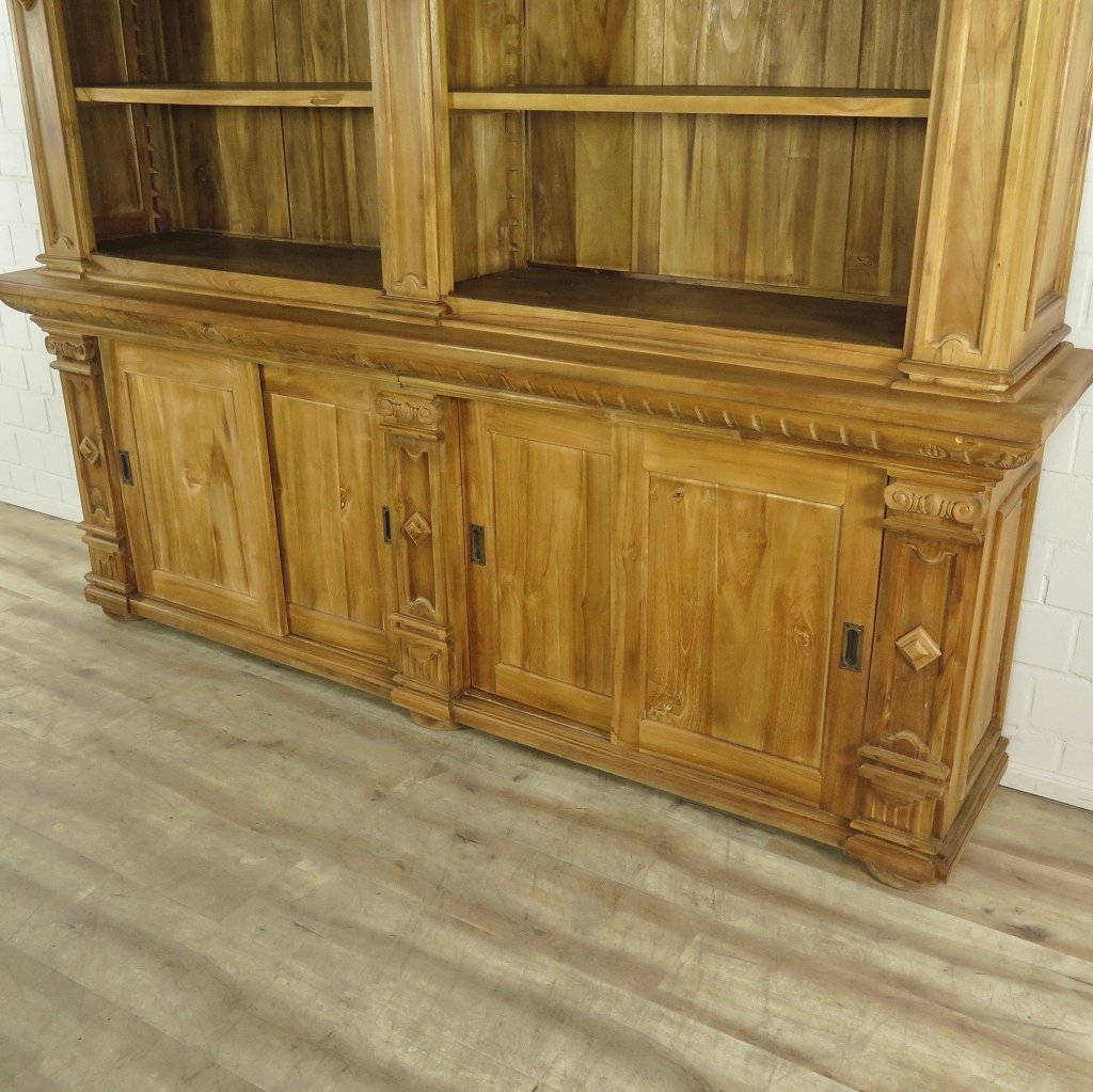 Ladenregal Anna Teakholz 2,40 m