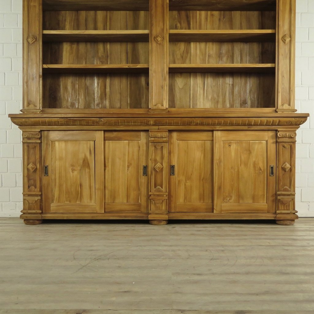 Ladenregal Anna Teakholz 2,40 m