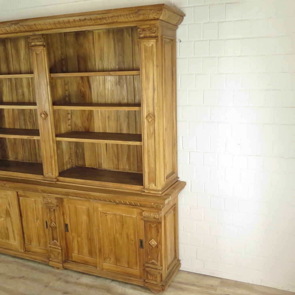 Ladenregal Anna Teakholz 2,40 m