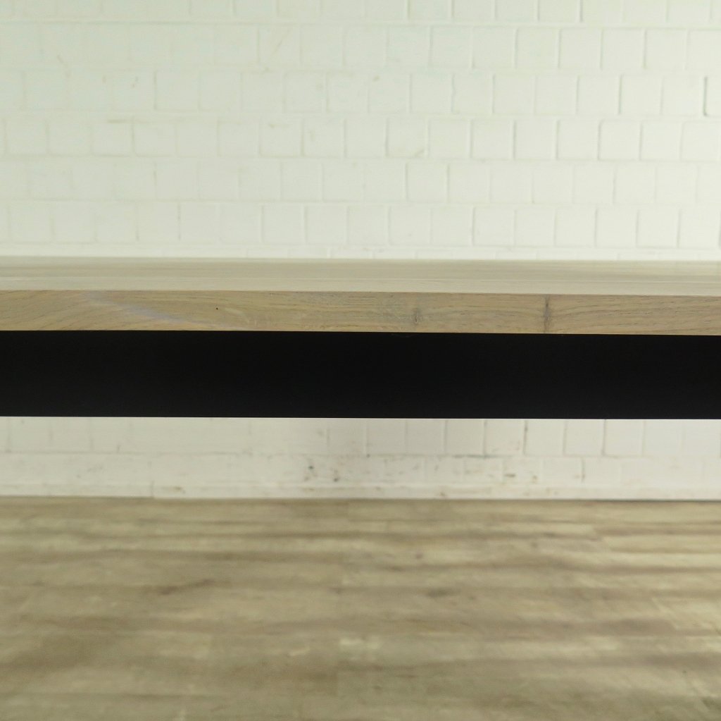 Esstisch Liam Landhausstil Schwarz 1,30 m x 0,90 m