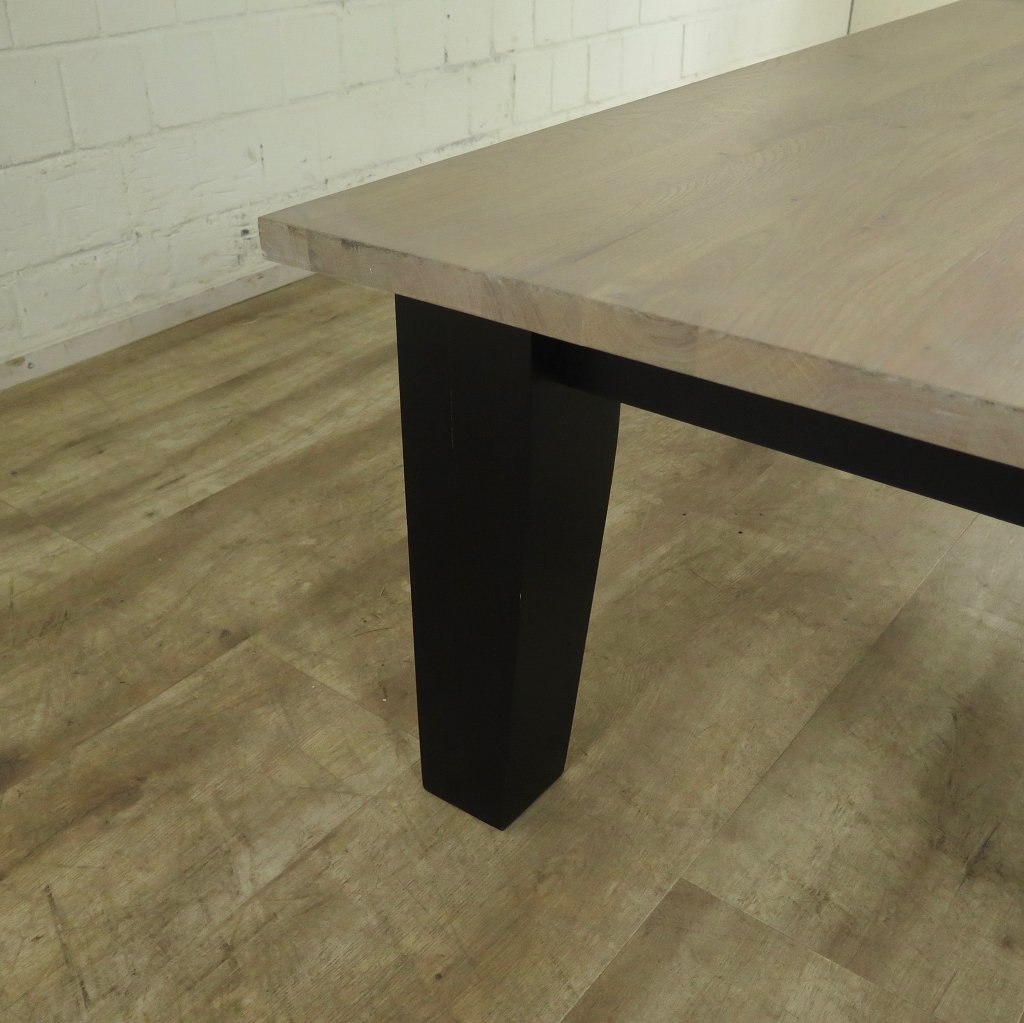 Couchtisch Liam Landhausstil Schwarz 1,30 m x 0,80 m