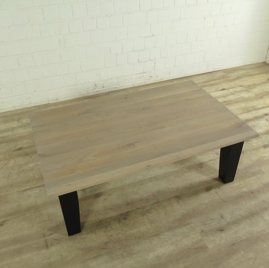 Couchtisch Liam Landhausstil Schwarz 1,30 m x 0,80 m