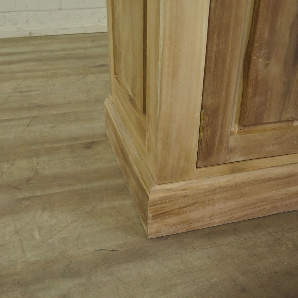 Bibliotheksschrank Schrank 2,05 m Teakholz