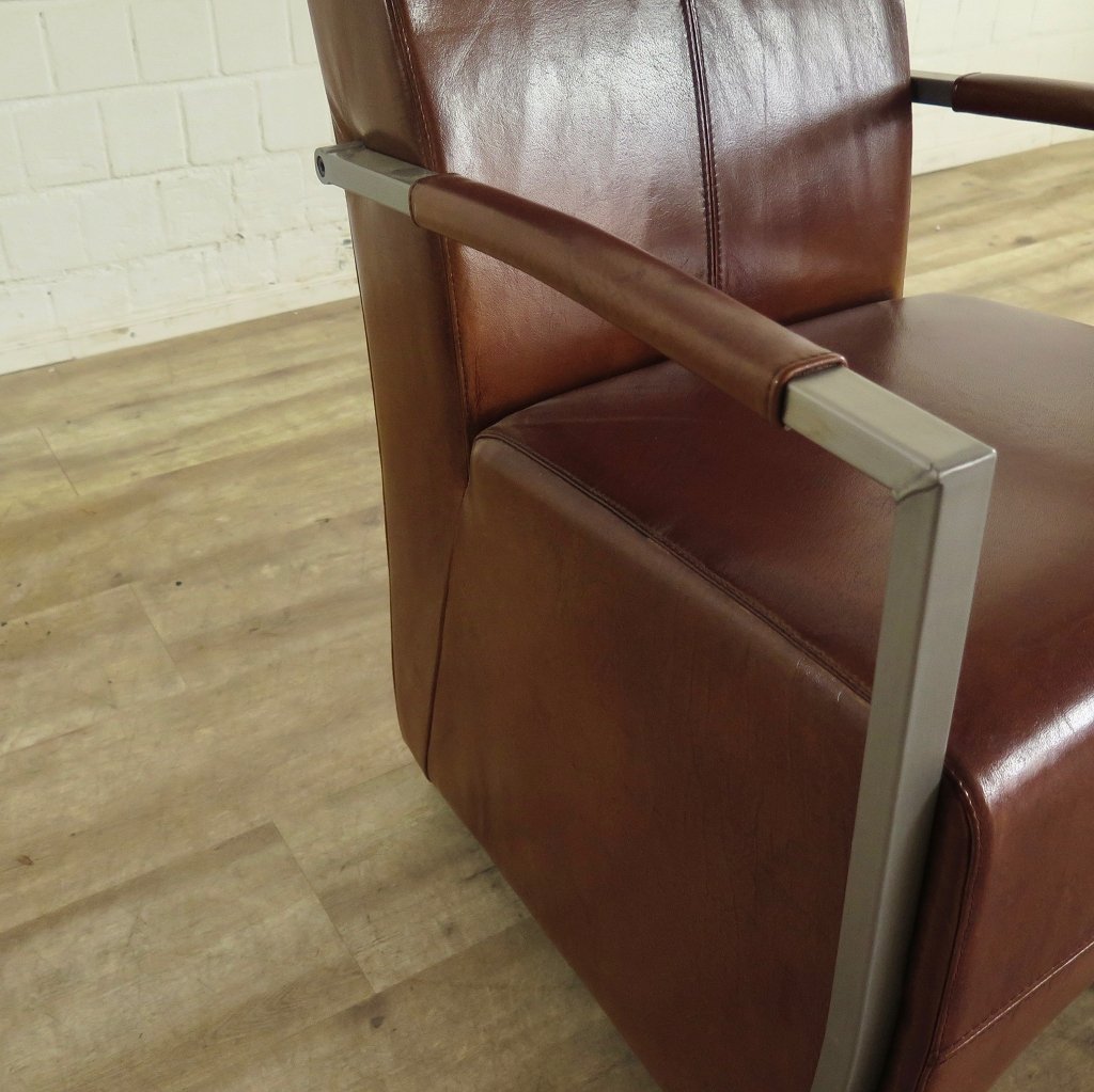 Stuhl Esszimmerstuhl Industrial Design Leder