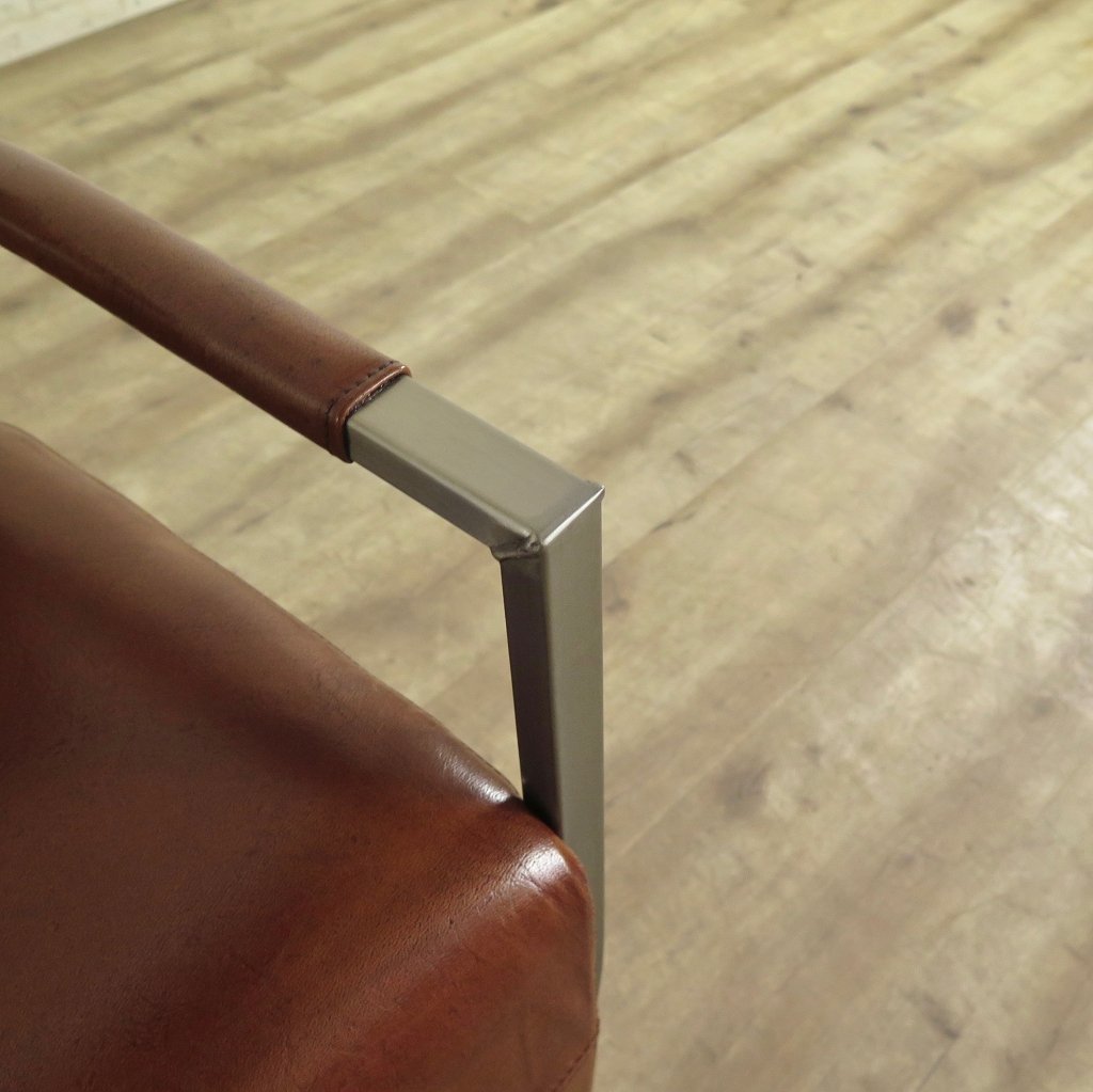 Stuhl Esszimmerstuhl Industrial Design Leder