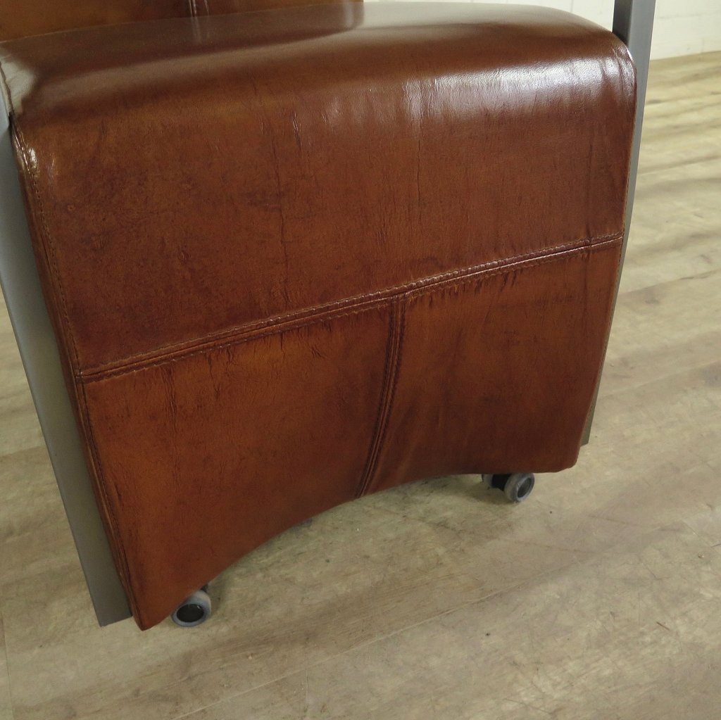 Stuhl Esszimmerstuhl Industrial Design Leder